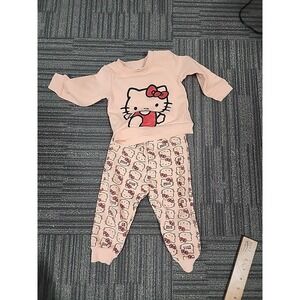 Hello Kitty Size 18 M Jogger Pants And Shirt Girl.‎ Pink
